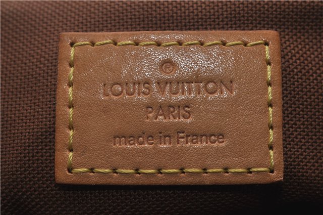 Authentic Louis Vuitton Monogram Palermo PM Shoulder Tote Bag M40145 LV 0096E