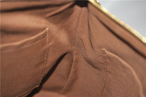 Authentic Louis Vuitton Monogram Palermo PM Shoulder Tote Bag M40145 LV 0096E