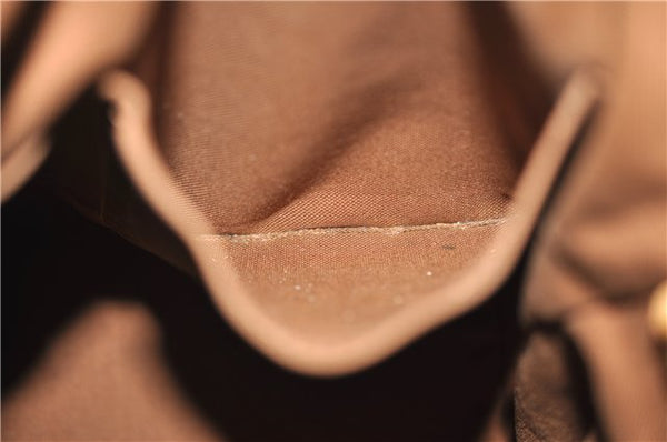 Authentic Louis Vuitton Monogram Palermo PM Shoulder Tote Bag M40145 LV 0096E