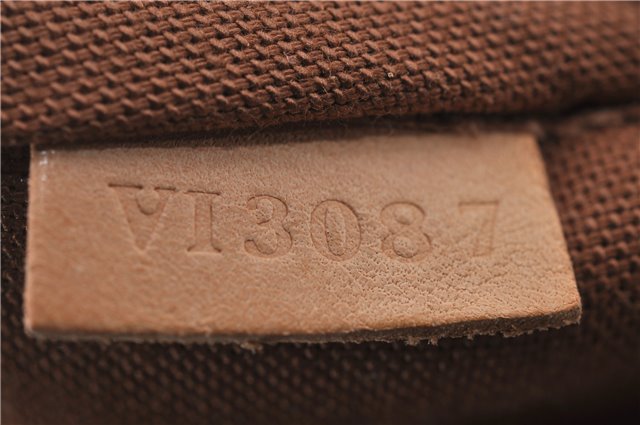 Authentic Louis Vuitton Monogram Palermo PM Shoulder Tote Bag M40145 LV 0096E