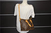 Authentic Louis Vuitton Monogram Palermo PM Shoulder Tote Bag M40145 LV 0096E