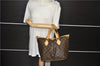 Authentic Louis Vuitton Monogram Palermo PM Shoulder Tote Bag M40145 LV 0096E