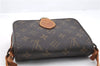 Auth Louis Vuitton Monogram Cartouchiere PM Shoulder Cross Bag M51254 LV 0097D