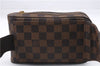 Authentic Louis Vuitton Damier Geronimos Waist Body Bag N51994 LV 0097E