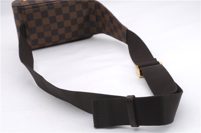 Authentic Louis Vuitton Damier Geronimos Waist Body Bag N51994 LV 0097E