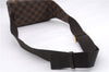 Authentic Louis Vuitton Damier Geronimos Waist Body Bag N51994 LV 0097E