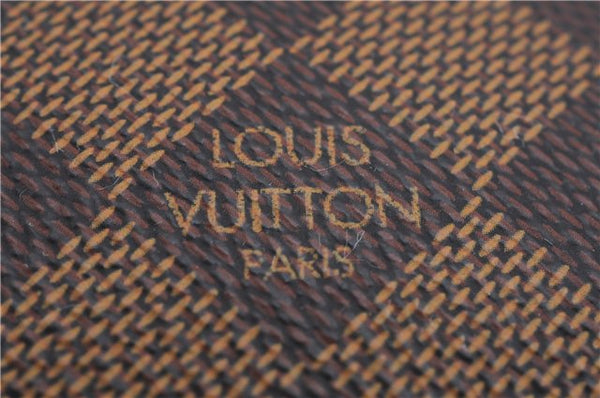 Authentic Louis Vuitton Damier Geronimos Waist Body Bag N51994 LV 0097E