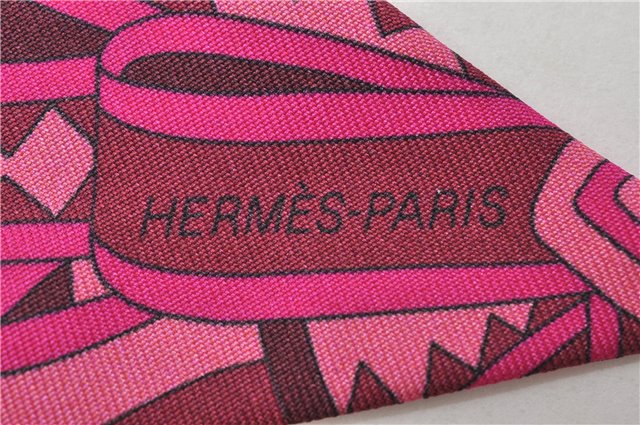 Authentic HERMES Twilly Scarf Silk 