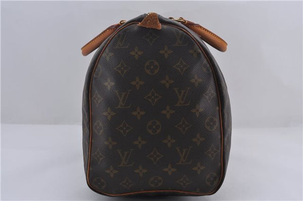 Authentic Louis Vuitton Monogram Speedy 40 Hand Boston Bag M41522 LV 0099E