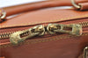 Authentic Louis Vuitton Epi Alma PM Hand Bag Brown M52143 LV 0100D