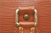 Authentic Louis Vuitton Epi Alma PM Hand Bag Brown M52143 LV 0100D