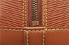 Authentic Louis Vuitton Epi Alma PM Hand Bag Brown M52143 LV 0100D