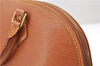 Authentic Louis Vuitton Epi Alma PM Hand Bag Brown M52143 LV 0100D