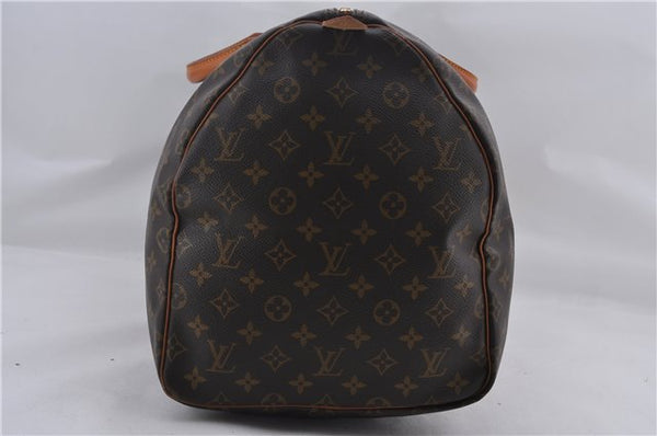 Authentic Louis Vuitton Monogram Keepall 55 Travel Boston Bag M41424 LV 0100E