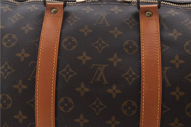 Authentic Louis Vuitton Monogram Keepall 55 Travel Boston Bag M41424 LV 0100E