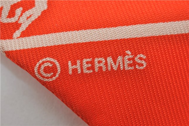 Authentic HERMES Twilly Scarf Silk 