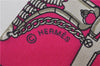 Authentic HERMES Twilly Scarf Silk "MORS et Gourmettes" Pink Box 0101F