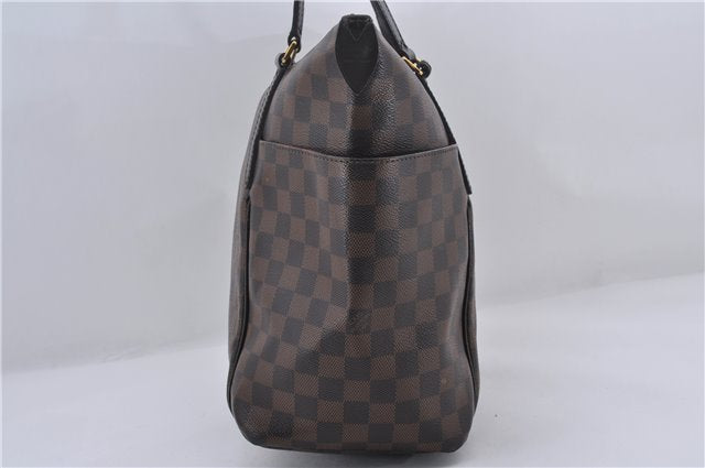 Authentic Louis Vuitton Damier Totally MM Shoulder Tote Bag N41281 LV 0102E