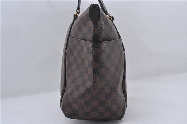 Authentic Louis Vuitton Damier Totally MM Shoulder Tote Bag N41281 LV 0102E