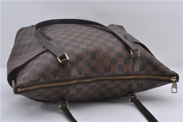 Authentic Louis Vuitton Damier Totally MM Shoulder Tote Bag N41281 LV 0102E