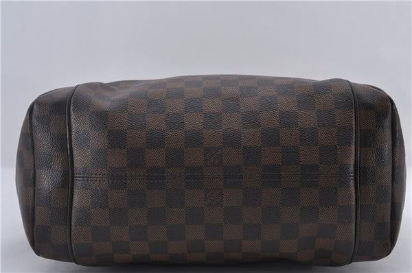 Authentic Louis Vuitton Damier Totally MM Shoulder Tote Bag N41281 LV 0102E