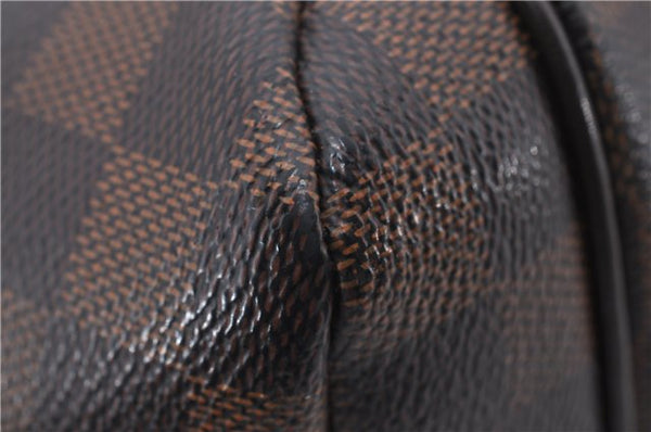 Authentic Louis Vuitton Damier Totally MM Shoulder Tote Bag N41281 LV 0102E