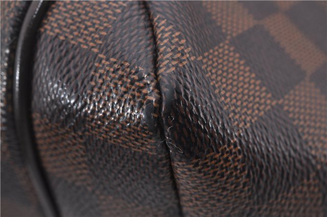 Authentic Louis Vuitton Damier Totally MM Shoulder Tote Bag N41281 LV 0102E