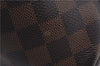 Authentic Louis Vuitton Damier Totally MM Shoulder Tote Bag N41281 LV 0102E