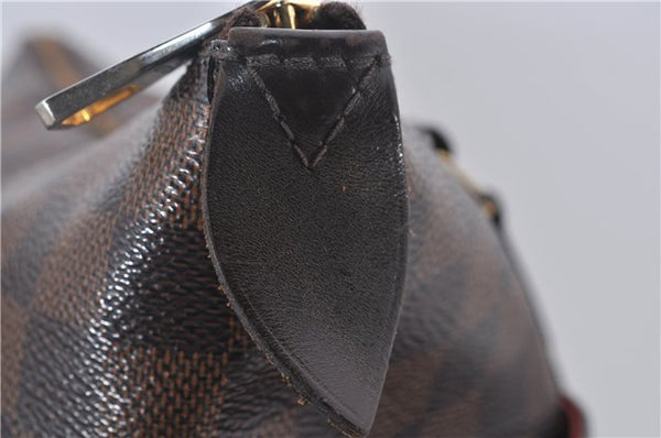 Authentic Louis Vuitton Damier Totally MM Shoulder Tote Bag N41281 LV 0102E