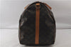 Auth Louis Vuitton Monogram Keepall Bandouliere 60 Boston Bag M41412 LV 0104E