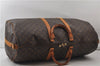 Auth Louis Vuitton Monogram Keepall Bandouliere 60 Boston Bag M41412 LV 0104E