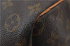 Auth Louis Vuitton Monogram Keepall Bandouliere 60 Boston Bag M41412 LV 0104E