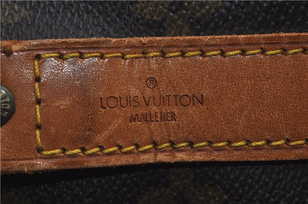 Auth Louis Vuitton Monogram Keepall Bandouliere 60 Boston Bag M41412 LV 0104E