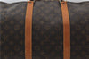 Auth Louis Vuitton Monogram Keepall Bandouliere 60 Boston Bag M41412 LV 0104E