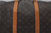 Auth Louis Vuitton Monogram Keepall Bandouliere 60 Boston Bag M41412 LV 0104E