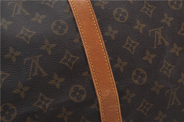 Auth Louis Vuitton Monogram Keepall Bandouliere 60 Boston Bag M41412 LV 0104E