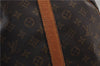 Auth Louis Vuitton Monogram Keepall Bandouliere 60 Boston Bag M41412 LV 0104E