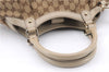 Authentic GUCCI Sukey Shoulder Tote Bag GG Canvas Leather 211944 Brown 0106E