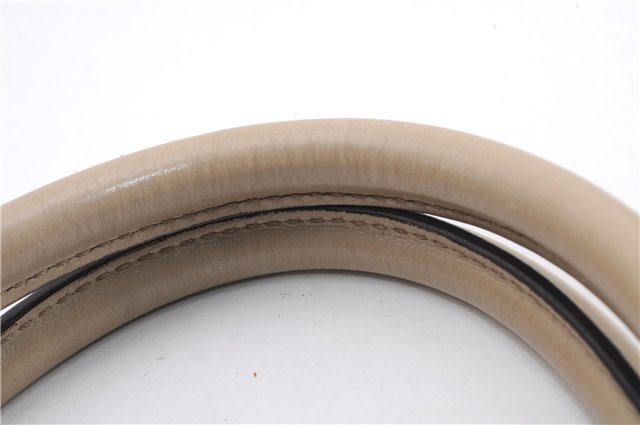 Authentic GUCCI Sukey Shoulder Tote Bag GG Canvas Leather 211944 Brown 0106E