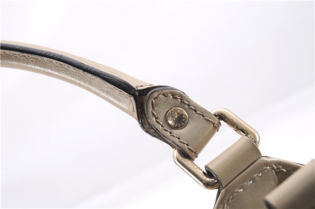 Authentic GUCCI Sukey Shoulder Tote Bag GG Canvas Leather 211944 Brown 0106E