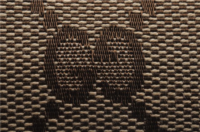 Authentic GUCCI Sukey Shoulder Tote Bag GG Canvas Leather 211944 Brown 0106E