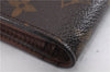 Auth Louis Vuitton Monogram Porte Monnaie Billets Tresor Wallet M61730 LV 0108F