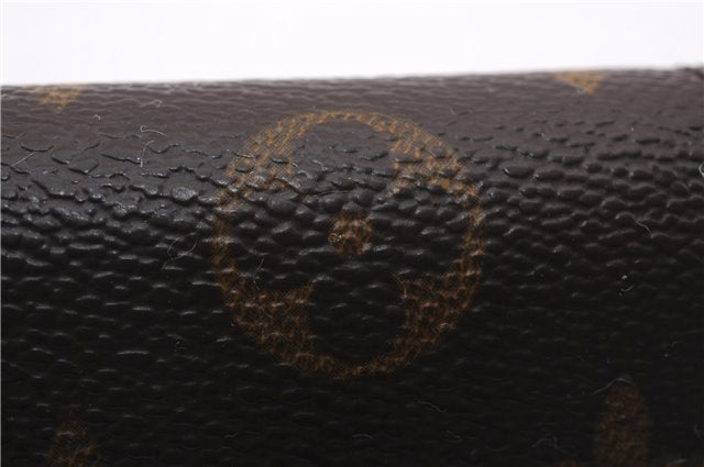 Auth Louis Vuitton Monogram Porte Monnaie Billets Tresor Wallet M61730 LV 0108F