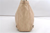 Authentic GUCCI Guccissima Abbey GG Shoulder Tote Bag Leather 141472 Beige 0108G