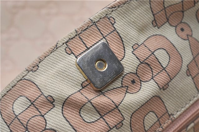 Authentic GUCCI Guccissima Abbey GG Shoulder Tote Bag Leather 141472 Beige 0108G