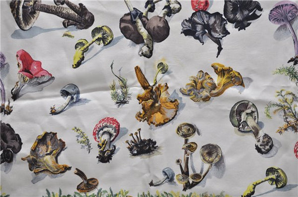 Authentic HERMES Carre 90 Scarf "Champignon" Silk Green 0109D