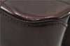 Auth Louis Vuitton Vernis Rose Wood Avenue Shoulder Bag Wine Red M93510 LV 0109E