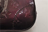 Auth Louis Vuitton Vernis Rose Wood Avenue Shoulder Bag Wine Red M93510 LV 0109E