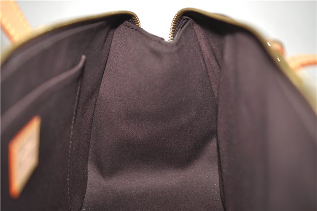 Auth Louis Vuitton Vernis Rose Wood Avenue Shoulder Bag Wine Red M93510 LV 0109E