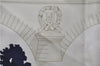 Authentic HERMES Carre 90 Scarf "LES PONTS DE PARIS" Silk Navy 0110D